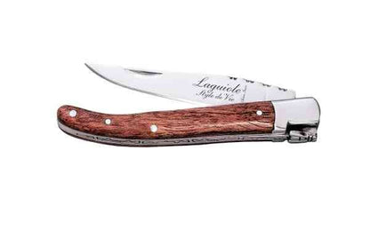 Laguiole lommekniv med skæfte i Rosentræ