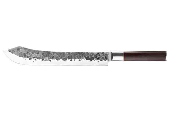 Forged Slagter kniv. Extra lang.