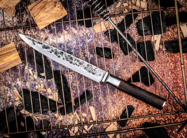 Forskærerkniv i håndsmedet Japansk stål