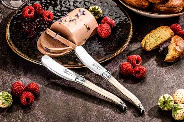 Laguiole smøreknive 4 stk. i Perlemor